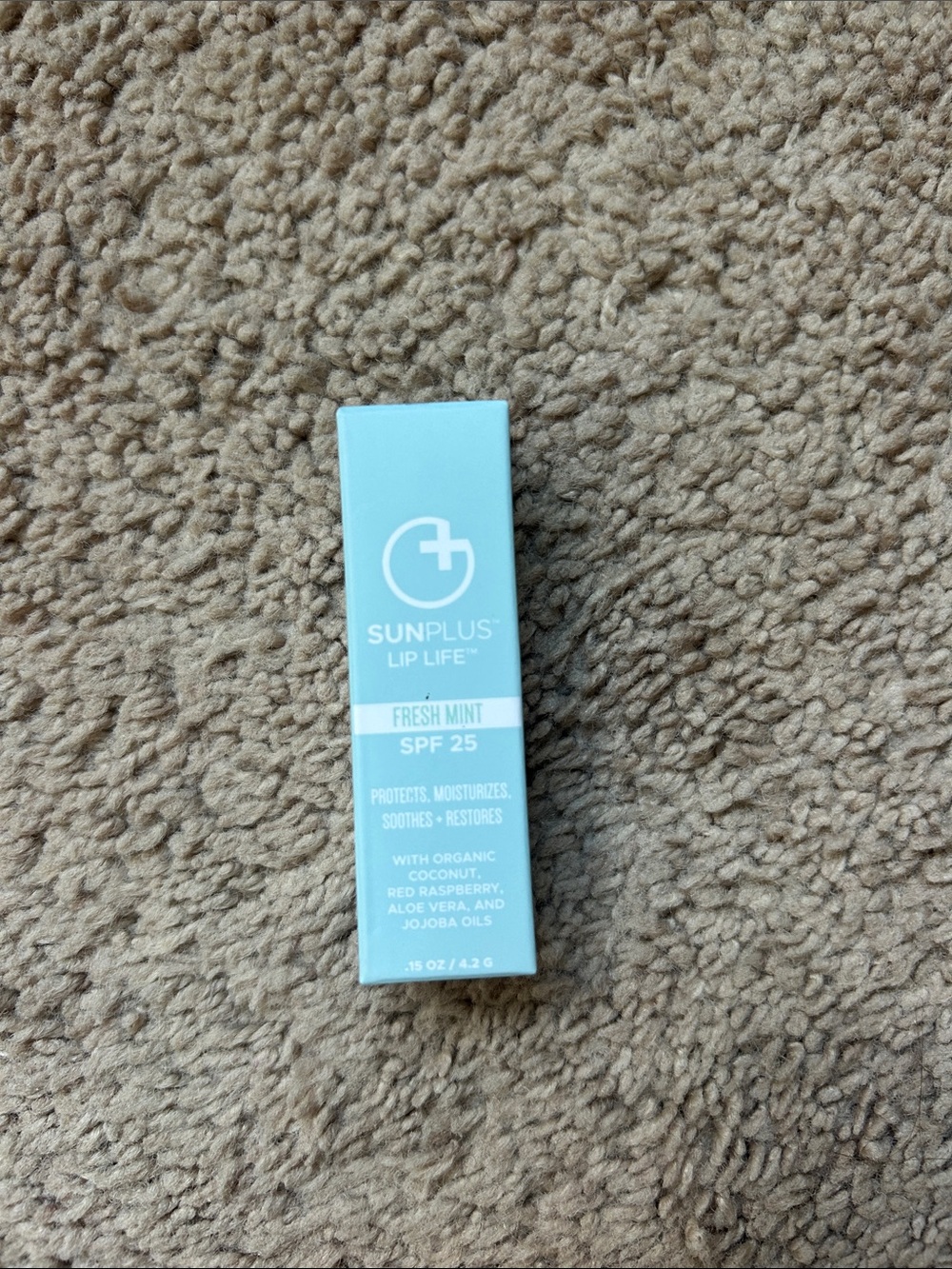 SunPlus Lip Life Fresh Mint SPF 25 Lip Balm - Light Blue